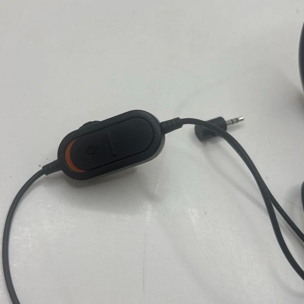 OEM Black Microsoft Xbox 360 Chat Headset X360 Wired Mono Inline Mic Controller